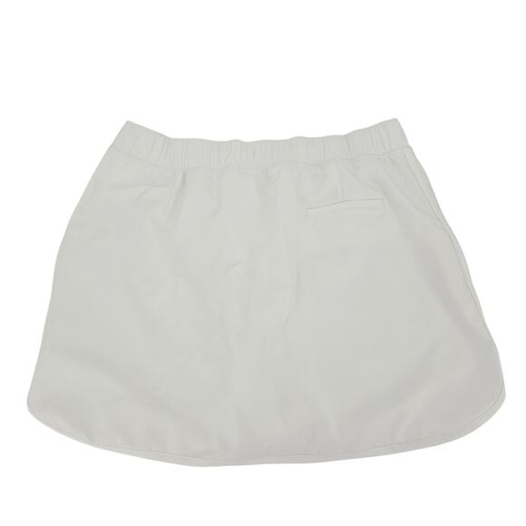 Slazenger White Golf Tennis Pickleball Skirt Skort Women's L Preppy Prep 3462 - Picture 2 of 7